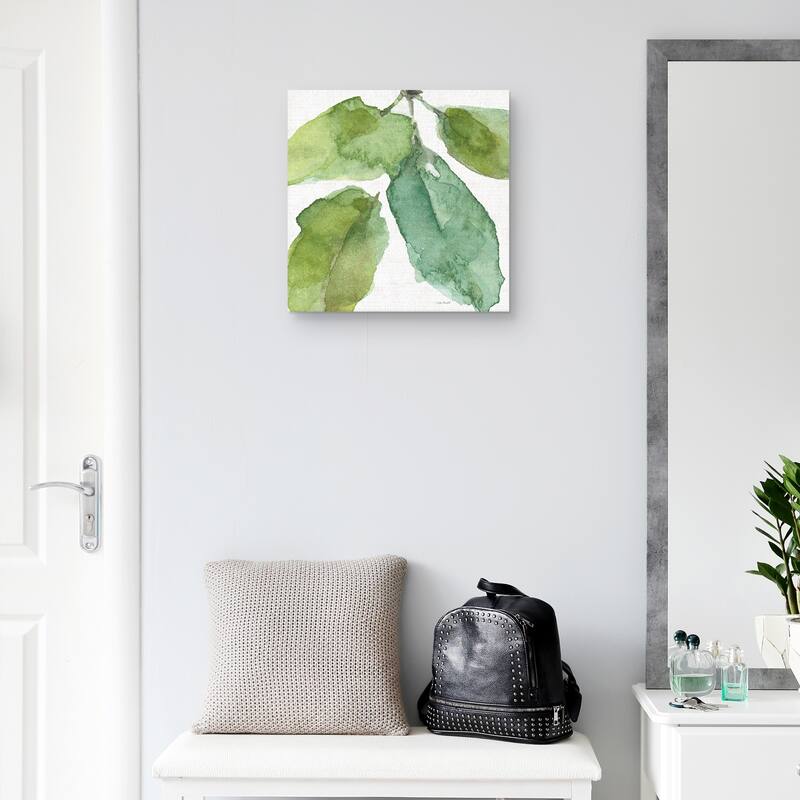 Blue and Green Garden VIII by Lisa Audit Canvas Art Print