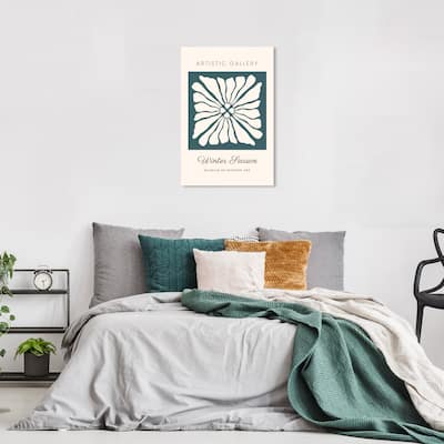 Wynwood Studio Canvas Advertising Artistic Gallery Winter Poster Green Modern & Contemporary Wall Art Canvas Print