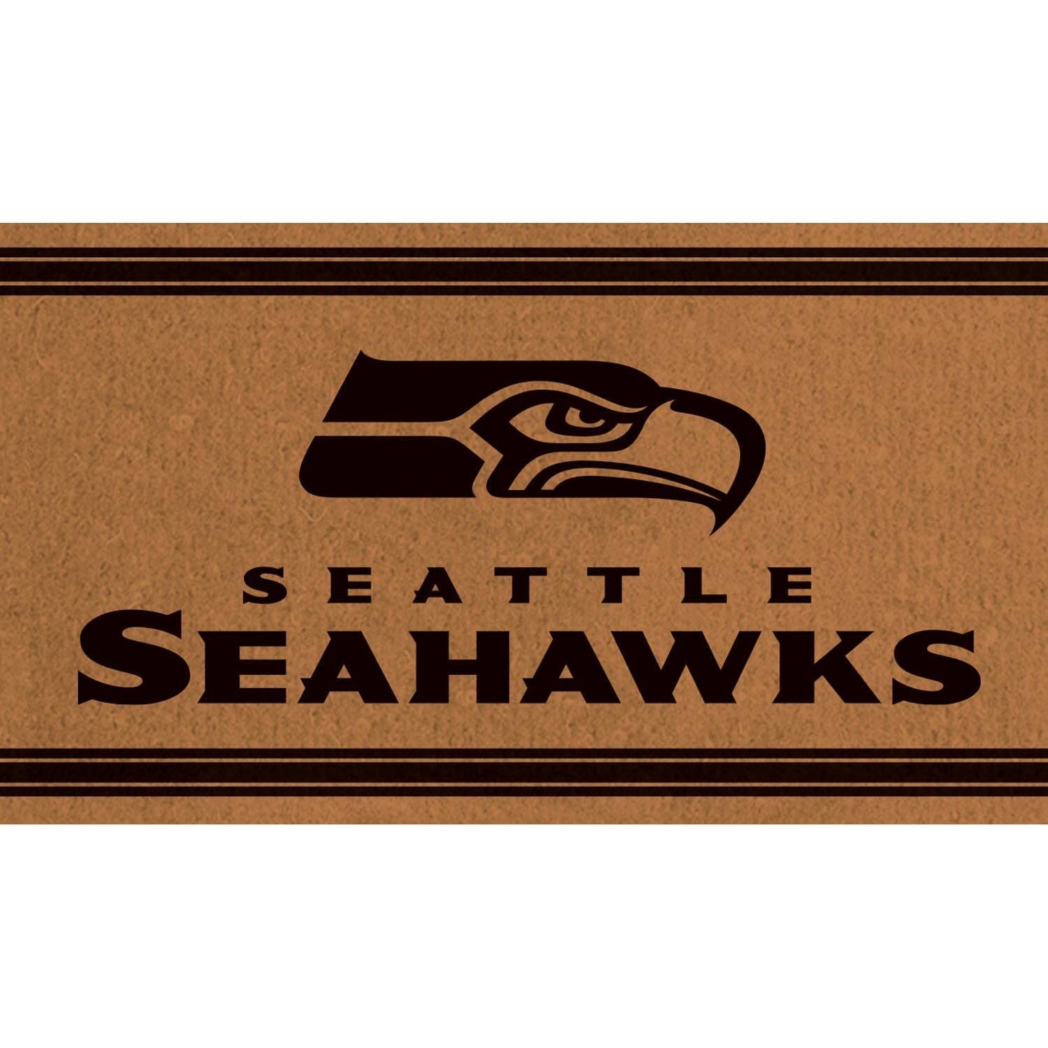 Seattle Seahawks PVC Door Mat On Sale Bed Bath & Beyond 37956324