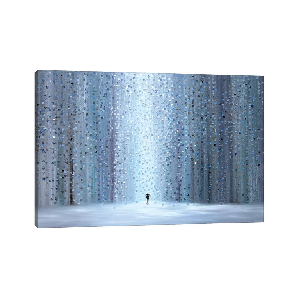 iCanvas "Rainy Stroll" by Ekaterina Ermilkina Canvas Print