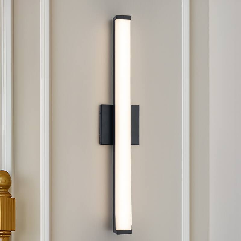 C Cattleya LED Vanity Bar Light Indoor Wall Sconce with Acrylic Shade