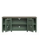 preview thumbnail 12 of 48, Vintage TV Stand with Carved Doors for Large Size TV