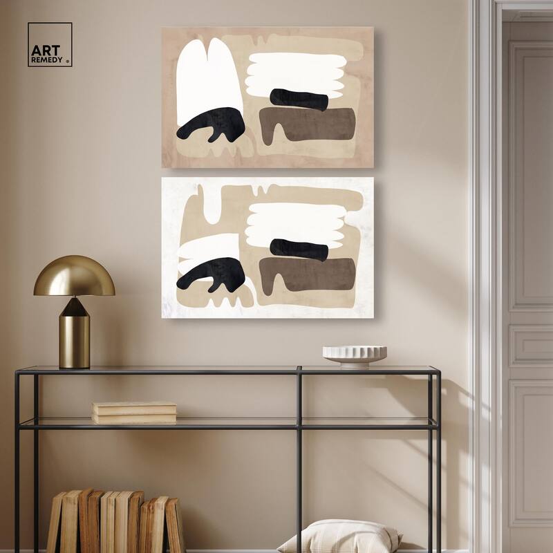 Sandera Set Canvas Set of 2 by Art Remedy, Gallery Wrapped