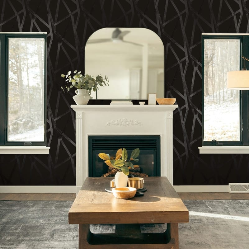 Tempaper Intersections by Genevieve Gorder Peel and Stick Wallpaper - 15 sq. ft.