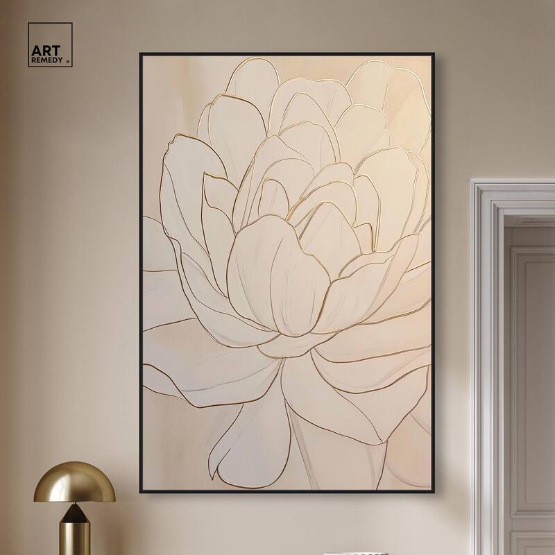 Sculpted Shards I Canvas by Art Remedy