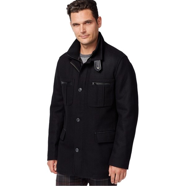 black jacket wool