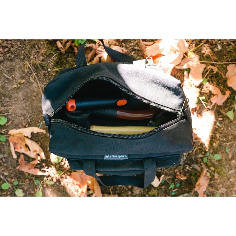 Stansport Cotton Canvas Tool Bag - Black
