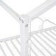 preview thumbnail 17 of 16, Full Size Metal Bed House Bed Frame with Shelves and Lights