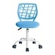 preview thumbnail 23 of 54, HomyLin Armless Home Office Task Chair Kids Desk Chair Mid-Back Blue