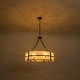 preview thumbnail 47 of 56, Dimmable Large Drum Glass Chandelier for Dining Room High Ceiling Living Room