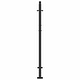 preview thumbnail 5 of 53, vidaXL Garden Gate Black 39.4x49.2" Steel Trace Design