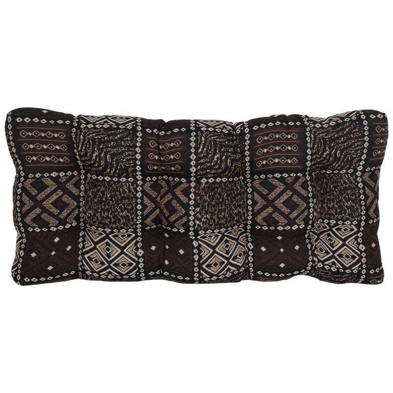 Tufted Tapestry Bench Cushion (Multiple Widths)