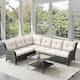 Option Grey Wicker / Beige Cusion
