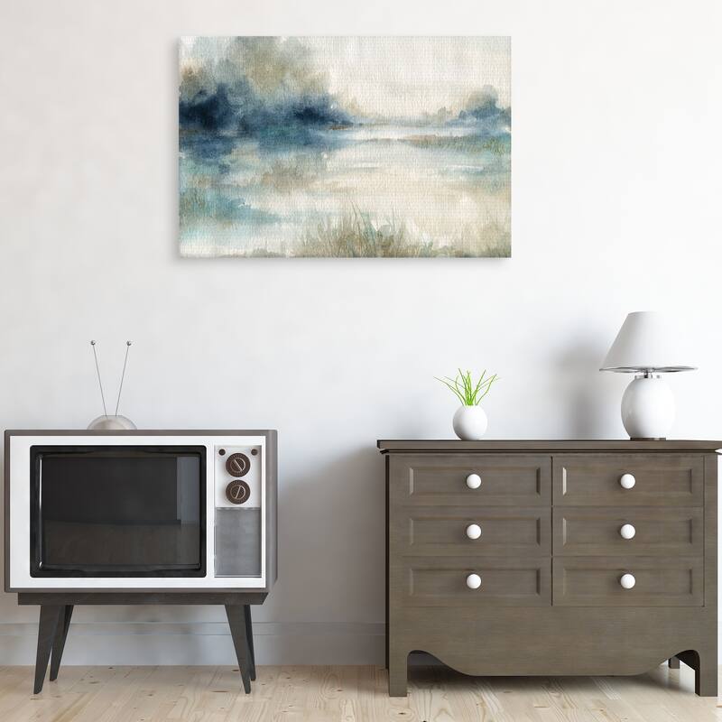 Still Evening Waters II by Carol Robinson Canvas Art Print