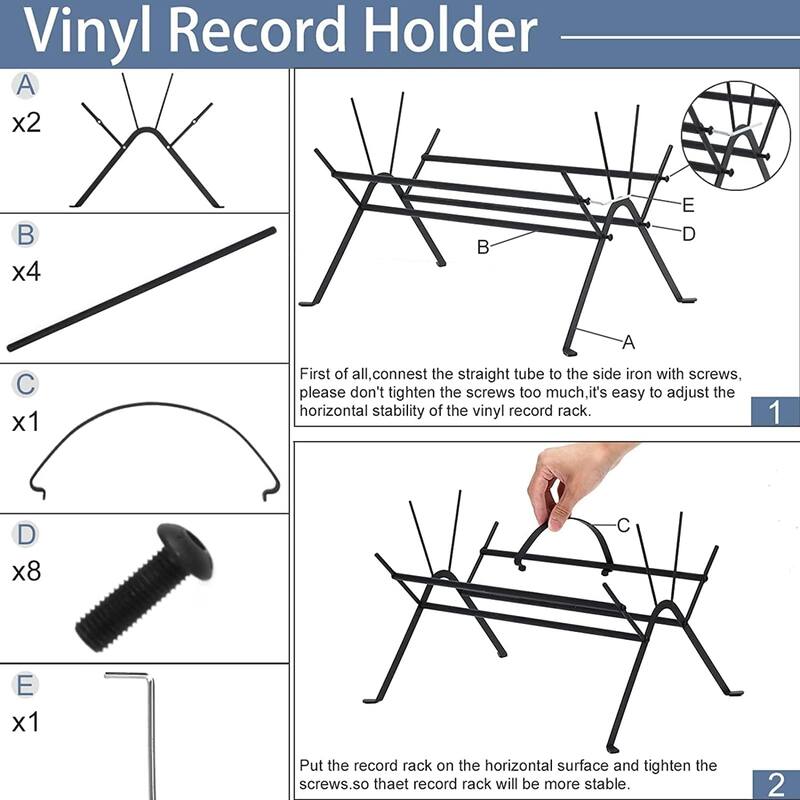 Vinyl Record Holder for Albums