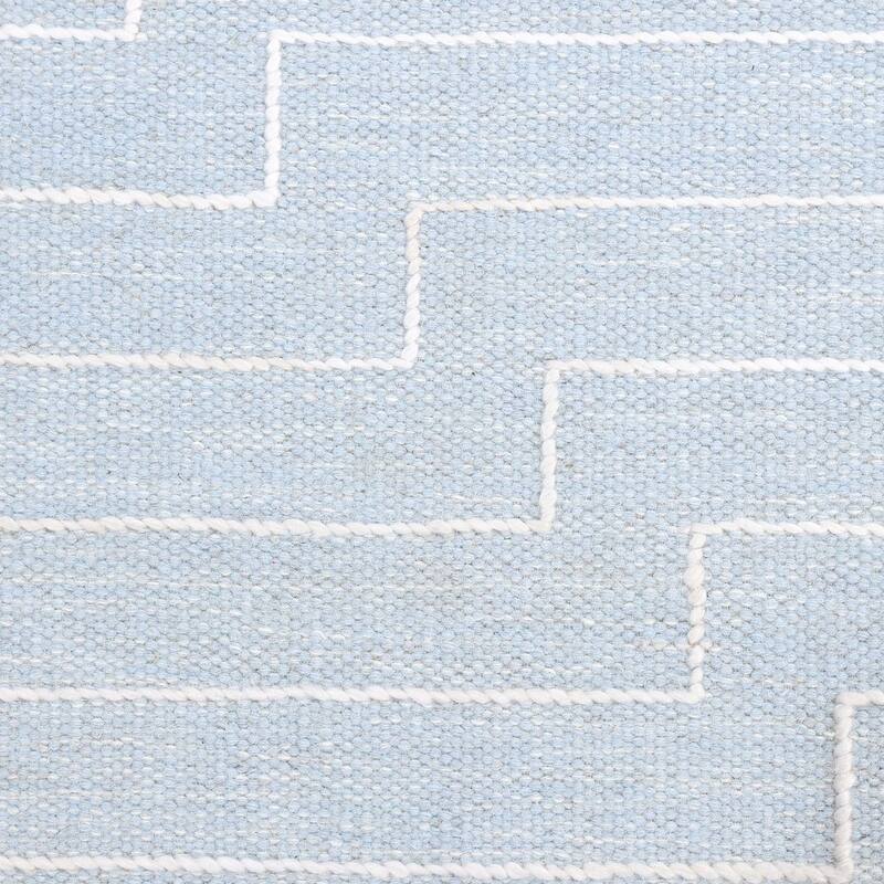 Overton Handmade Modern Contemporary Geometric Area Rug