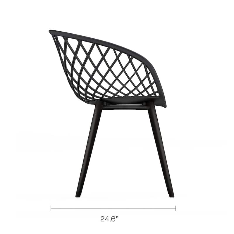 Jamesdar Kurv Mid-Century Chair (Set of 2)