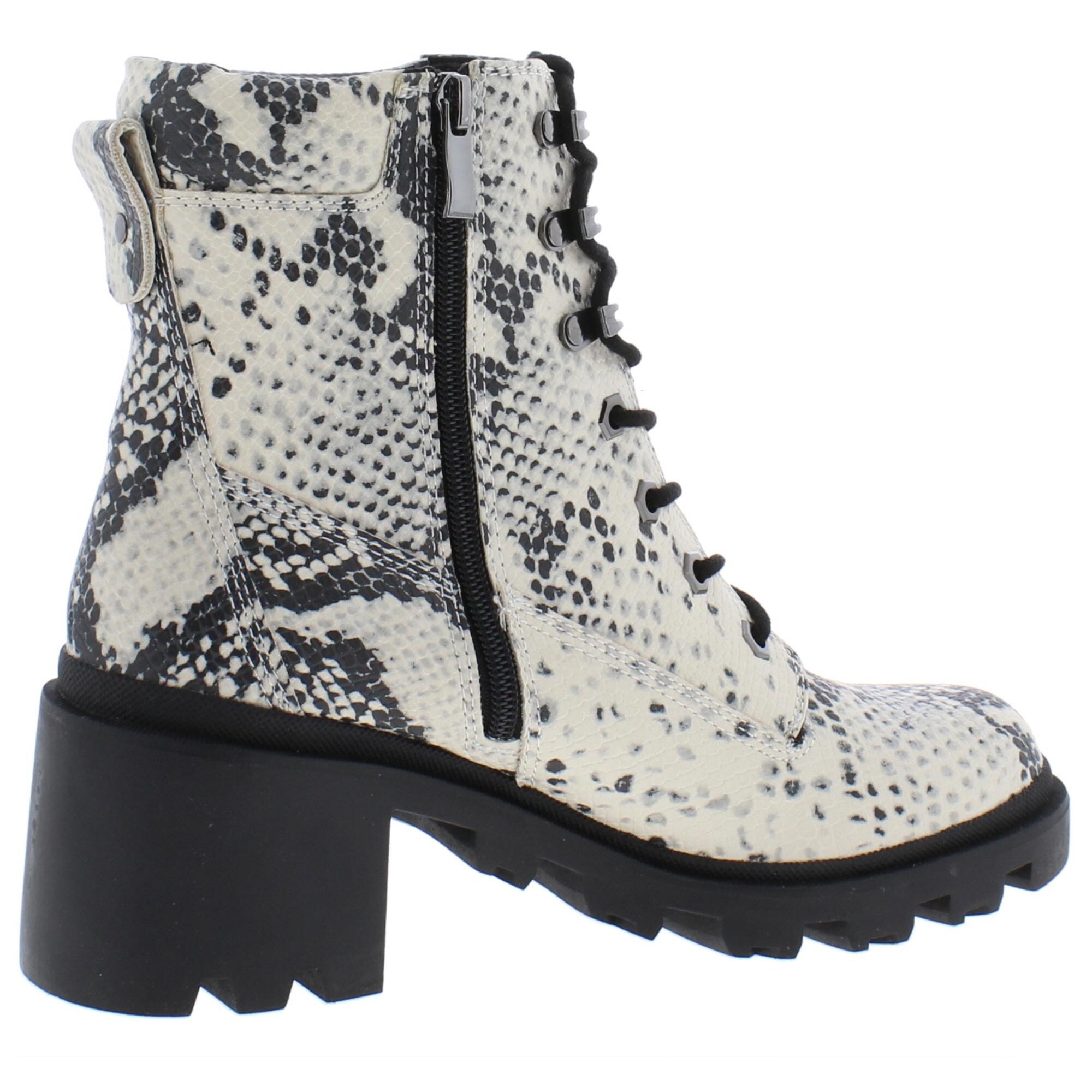 Madden Girl Womens Dillan Fabric Closed Toe Ankle Fashion Boots
