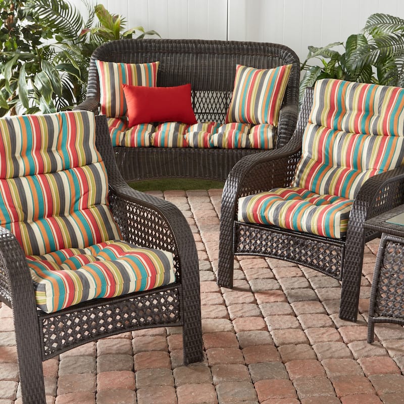 Greendale Home Fashions Global 44-inch Outdoor Swing/Bench Cushion