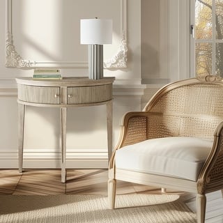 Martha Stewart Bedford Crestview Storage Console Table 31"W