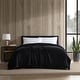 preview thumbnail 36 of 37, Eddie Bauer Ultra Soft Plush Fleece Lightweight All Season Throw Blanket Full - Queen - Solid Black