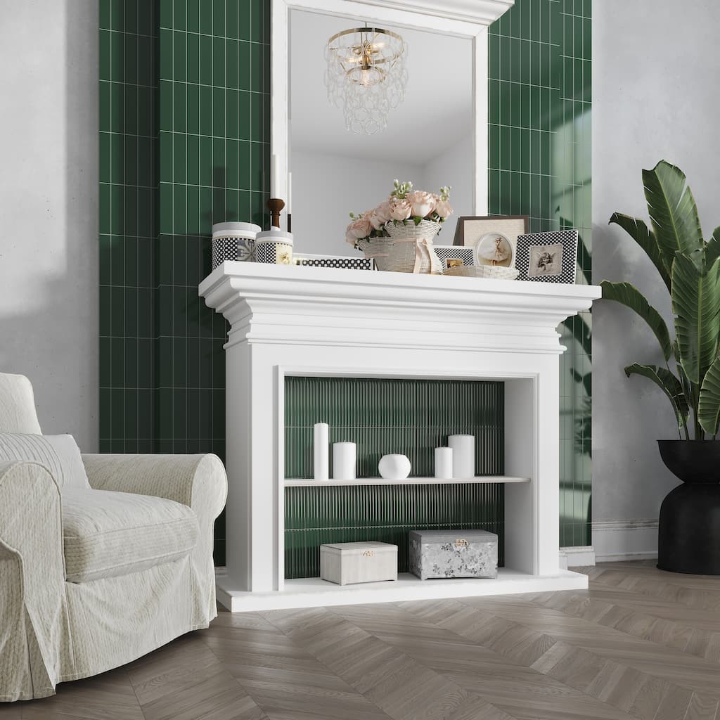 Apollo tile 2" x 8" Arte Glossy Green Ceramic Tile (4.09 sq ft/case) - 38 Pack