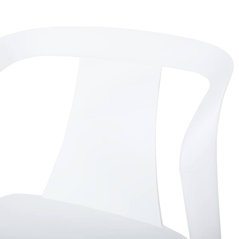 Orchid Outdoor Stacking Dining Chair (Set of 2) by Christopher Knight Home - 21.50" W x 19.50" D x 30.50" H