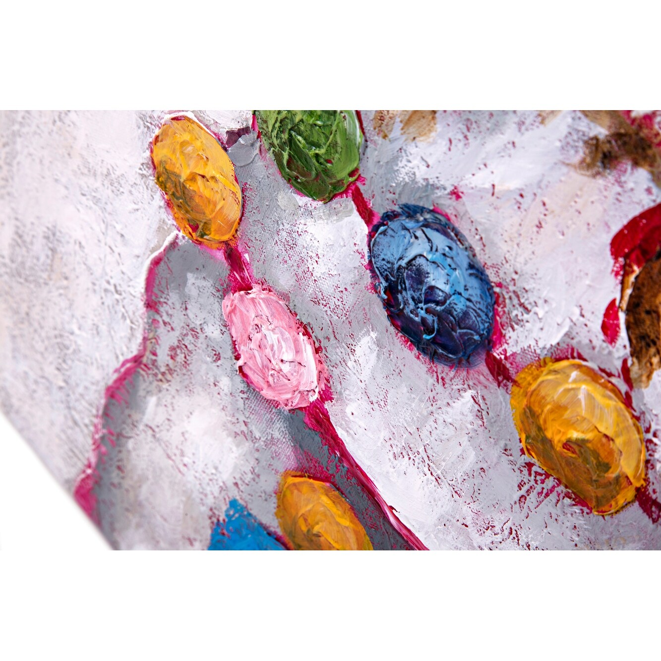 Shop Set Of 2 Vibrantly Colored Rectangular Llama Party Oil