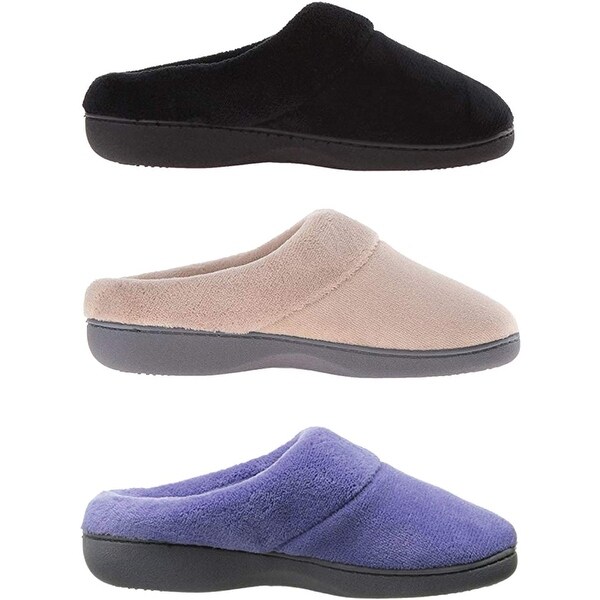 isotoner bedroom slippers with arch support