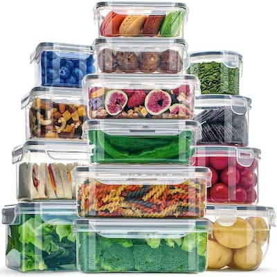28 Pieces Food Storage Containers with Lids