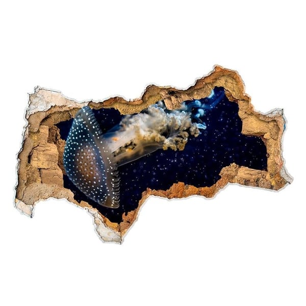 3D Nautical Decor Jellyfish Wall Mural - Bed Bath & Beyond - 32226070