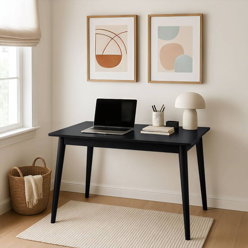 Solid Wood 48" Rectangular Dining Table