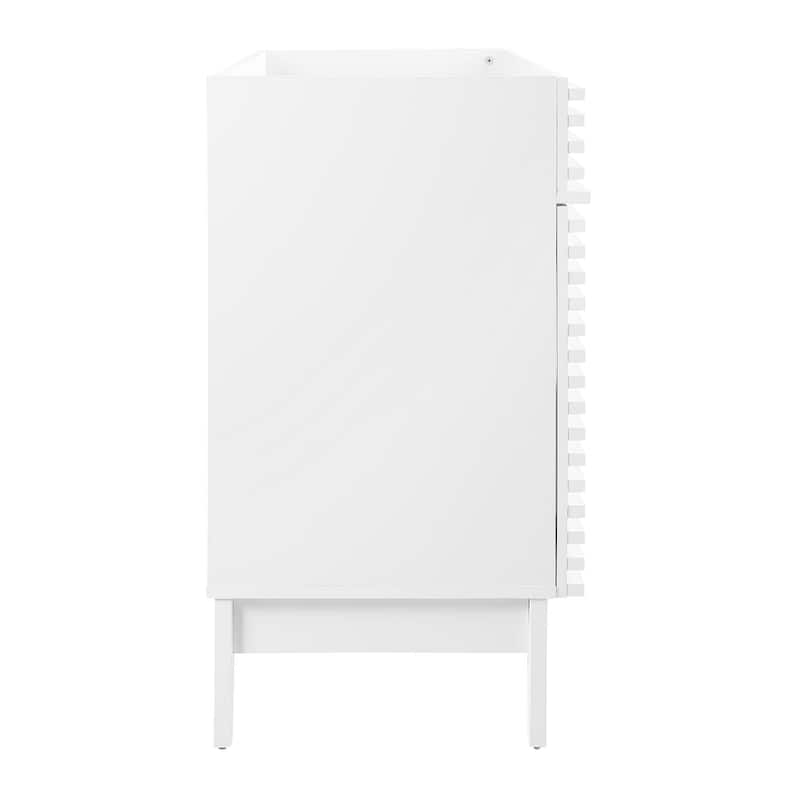 Render 48" Single Sink Compatible (Not Included) Bathroom Vanity Cabinet