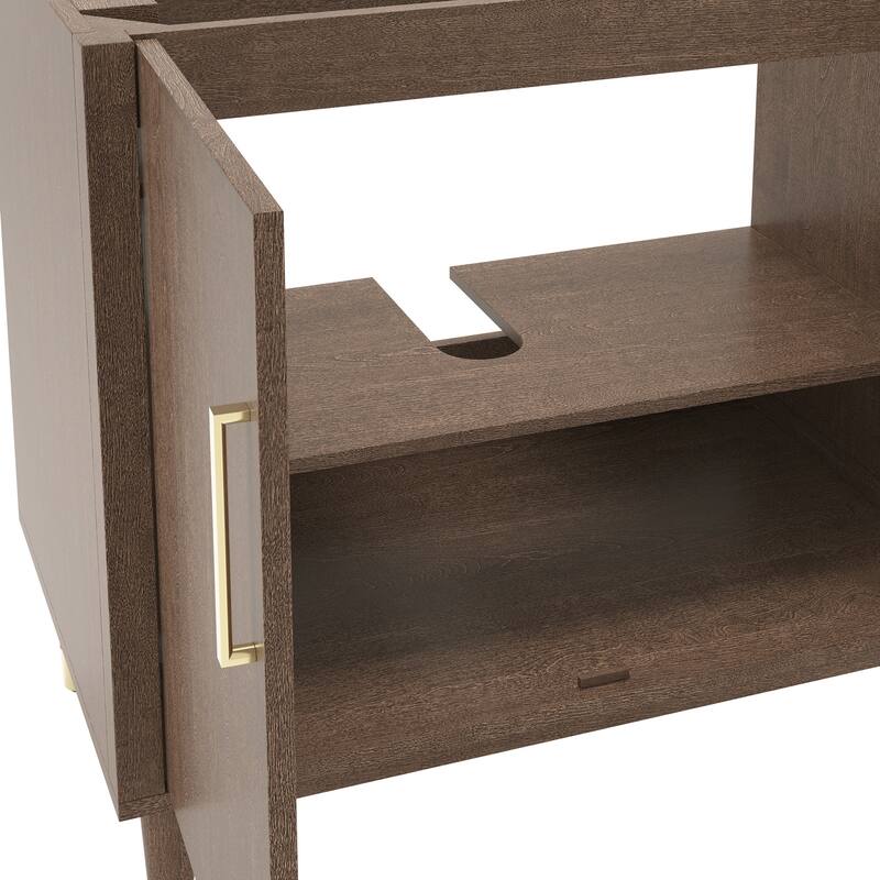 Fresca FCB4436-CWH-U Sawyer 36" Free Standing Single Basin Vanity Set