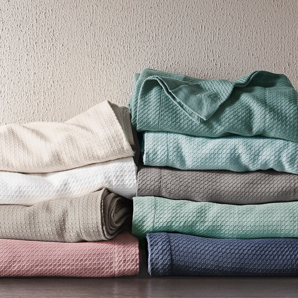 Modern Threads Oversized Cable knit Cotton Throw Blanket 50 x 70 Bed Bath Beyond 10634445