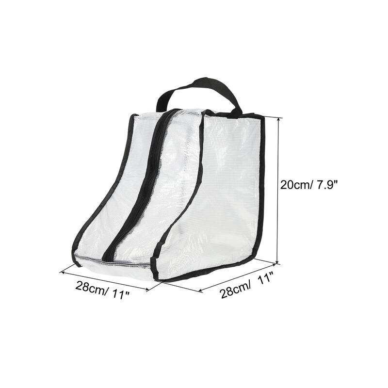 2pcs Tall Boots Storage Bag, Dustproof Boots Carry Bag for Home Travel - Black