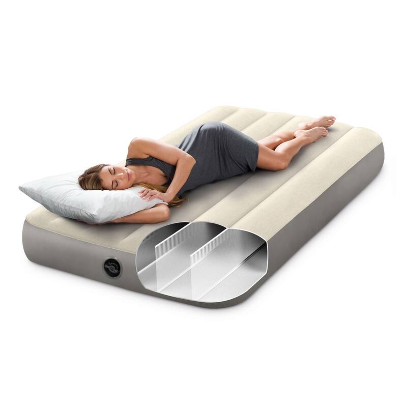 Intex Dura-Beam Standard Series Single Inflatable Air Mattress, Twin (4 Pack) - 5