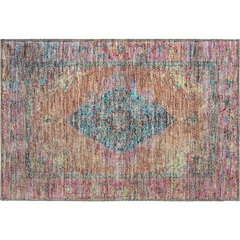 Premium Washable Super Soft Vintage Traditional Mayfield Rug