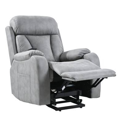 Electric Power Lift Recliner Chair for Elderly Home Theater Seating with Side Pocket and Remote Control