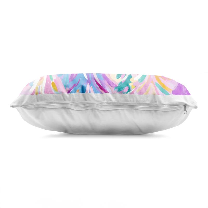 Stupell Pastel Christmas Trees Abstraction Decorative Printed Throw Pillow Design by Arlington Prints