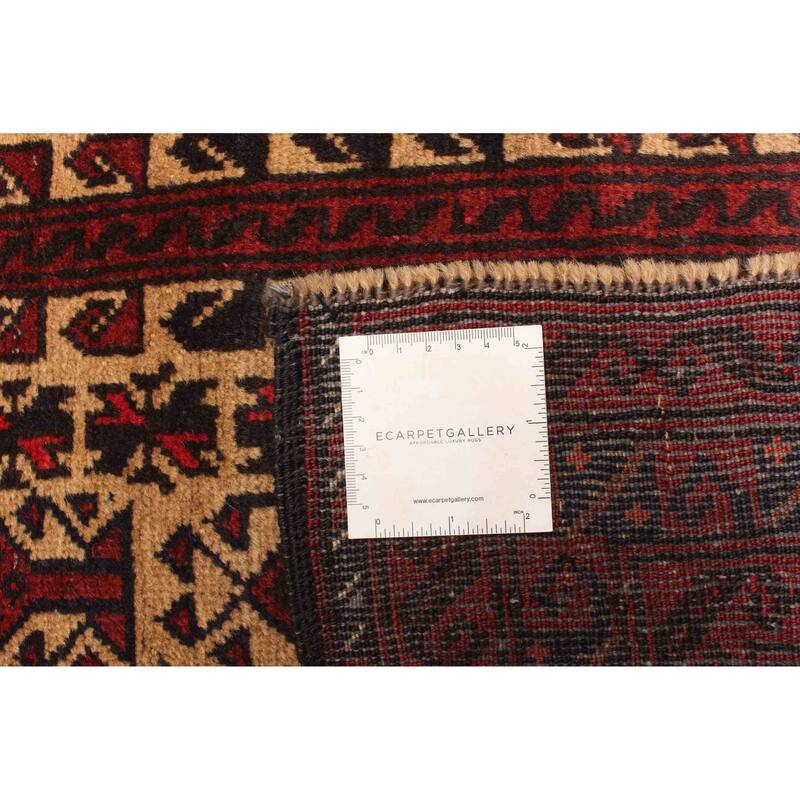 ECARPETGALLERY Hand-knotted Teimani Tan Wool Rug - 3'0 x 5'5