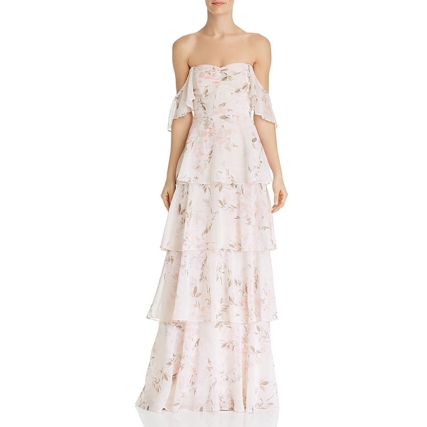 wayf floral maxi dress