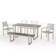 preview thumbnail 23 of 27, Mora Outdoor Aluminum Outdoor 6 Piece Dining Set by Christopher Knight Home