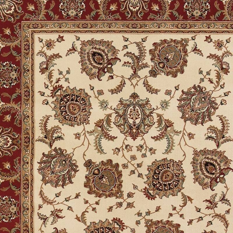 HomeRoots Oriental Traditional Rectangle Area Rug