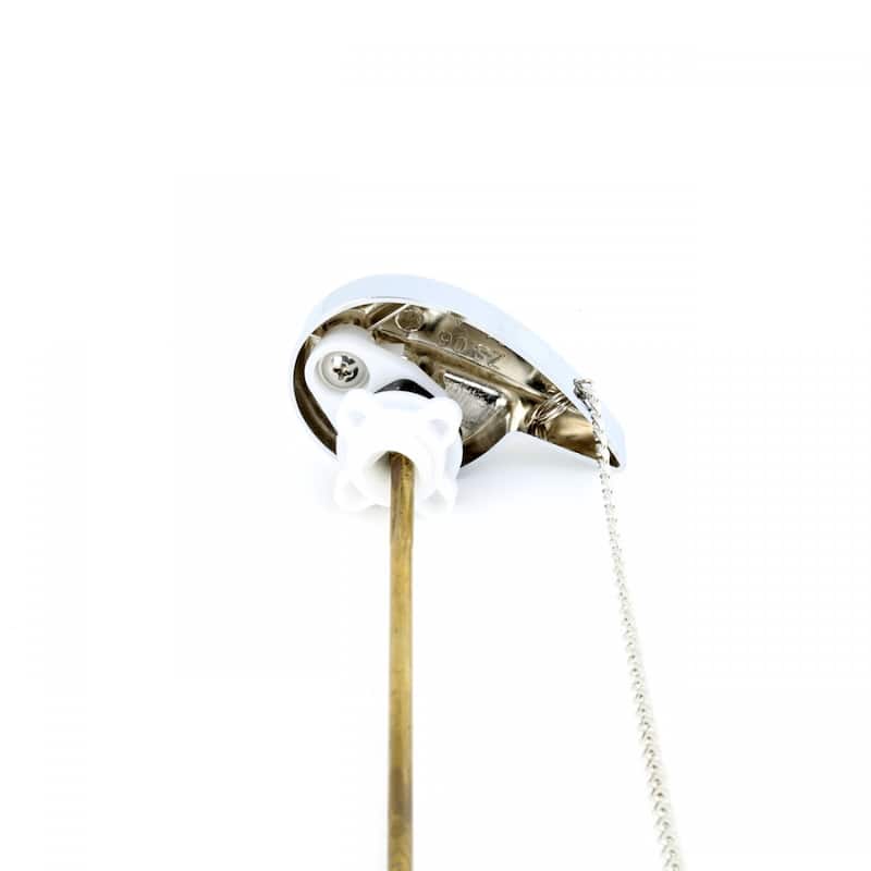Chrome Flush Handle and Chain for Ceramic High Tank Renovators Supply