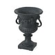 preview thumbnail 10 of 10, Buena Vista Outdoor 24-inch Cast Stone Urn by Christopher Knight Home