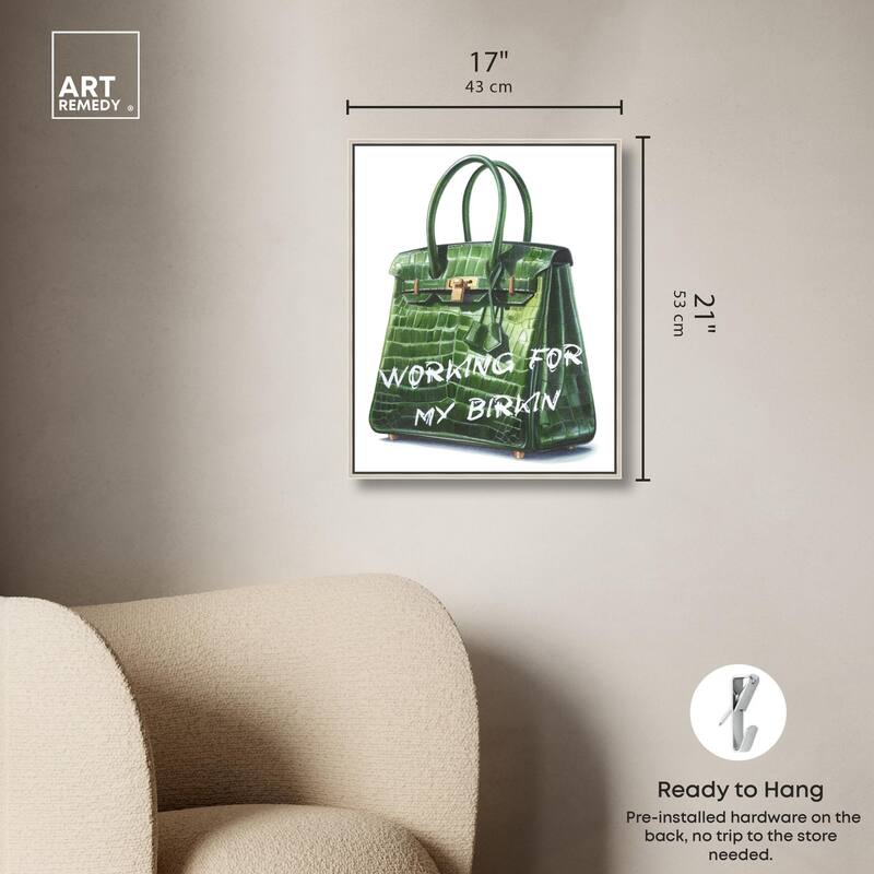 Doll Memories - Greeny Dream Canvas by Art Remedy
