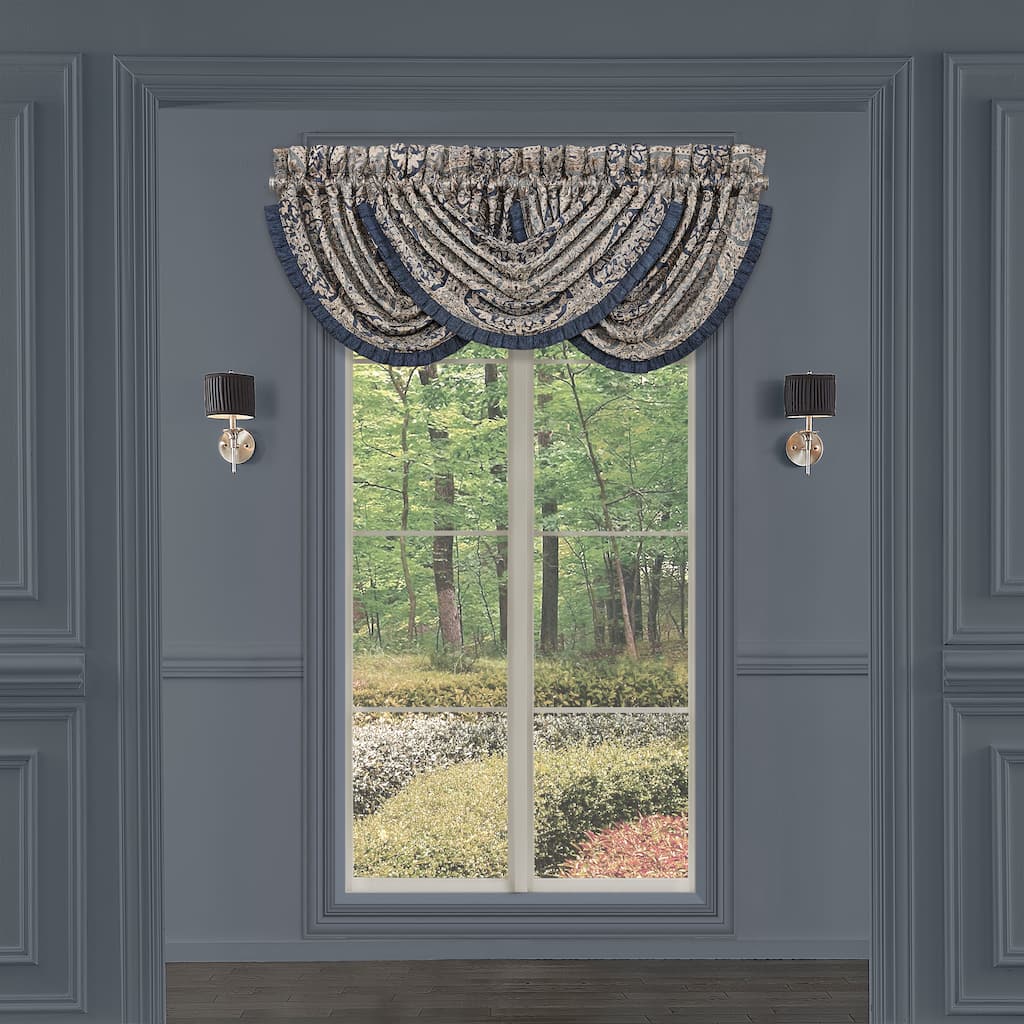 J. Queen New York Botticelli Window Waterfall Valance