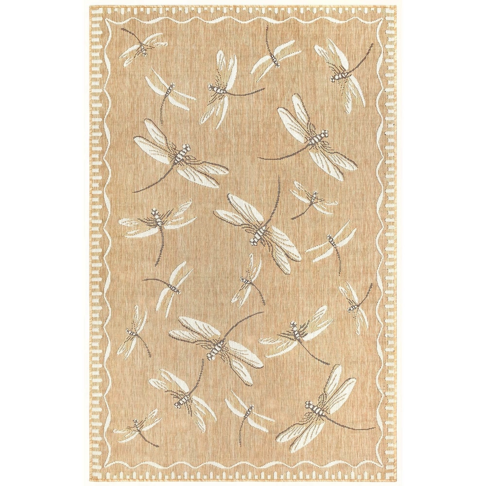 Liora Manne Carmel Dragonfly Indoor/Outdoor Rug