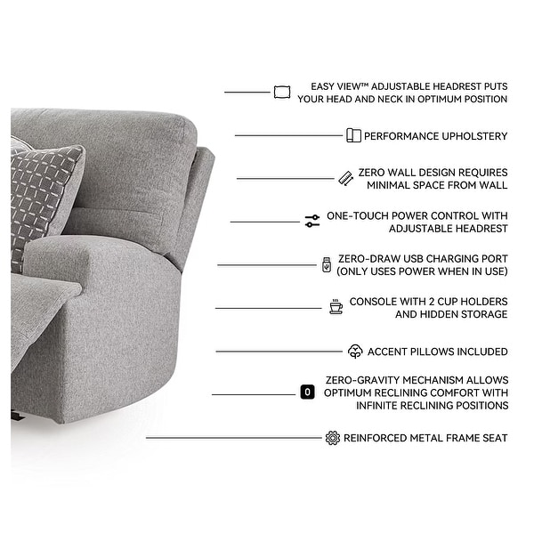 Signature Design by Ashley Acklen Place Light Gray 6-Piece Power